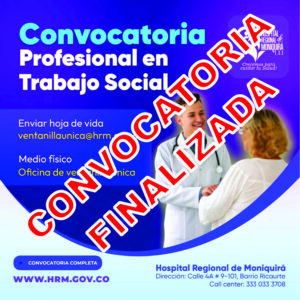 REQUERIMOS PROFESIONAL EN TRABAJO SOCIAL