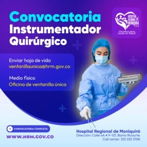 PROFESIONAL EN INSTRUMENTACIÓN QUIRURGICA