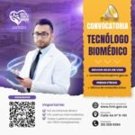 REQUERIMOS TECNÓLOGO BIOMÉDICO(A)