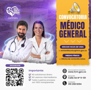 REQUERIMOS MÉDICO GENERAL