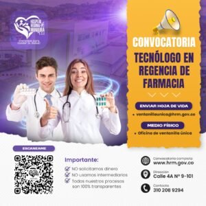 TECNÓLOGO EN REGENCIA DE FARMACIA