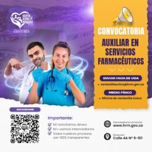 TÉCNICO AUXILIAR EN SERVICIOS FARMACÉUTICOS